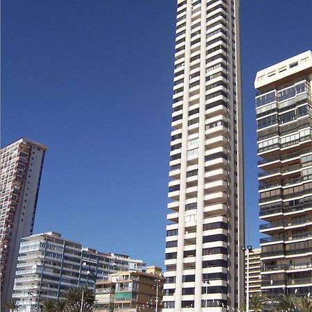Apartamento Torre Levante, Primera Linea De Playa Benidorm Eksteriør bilde