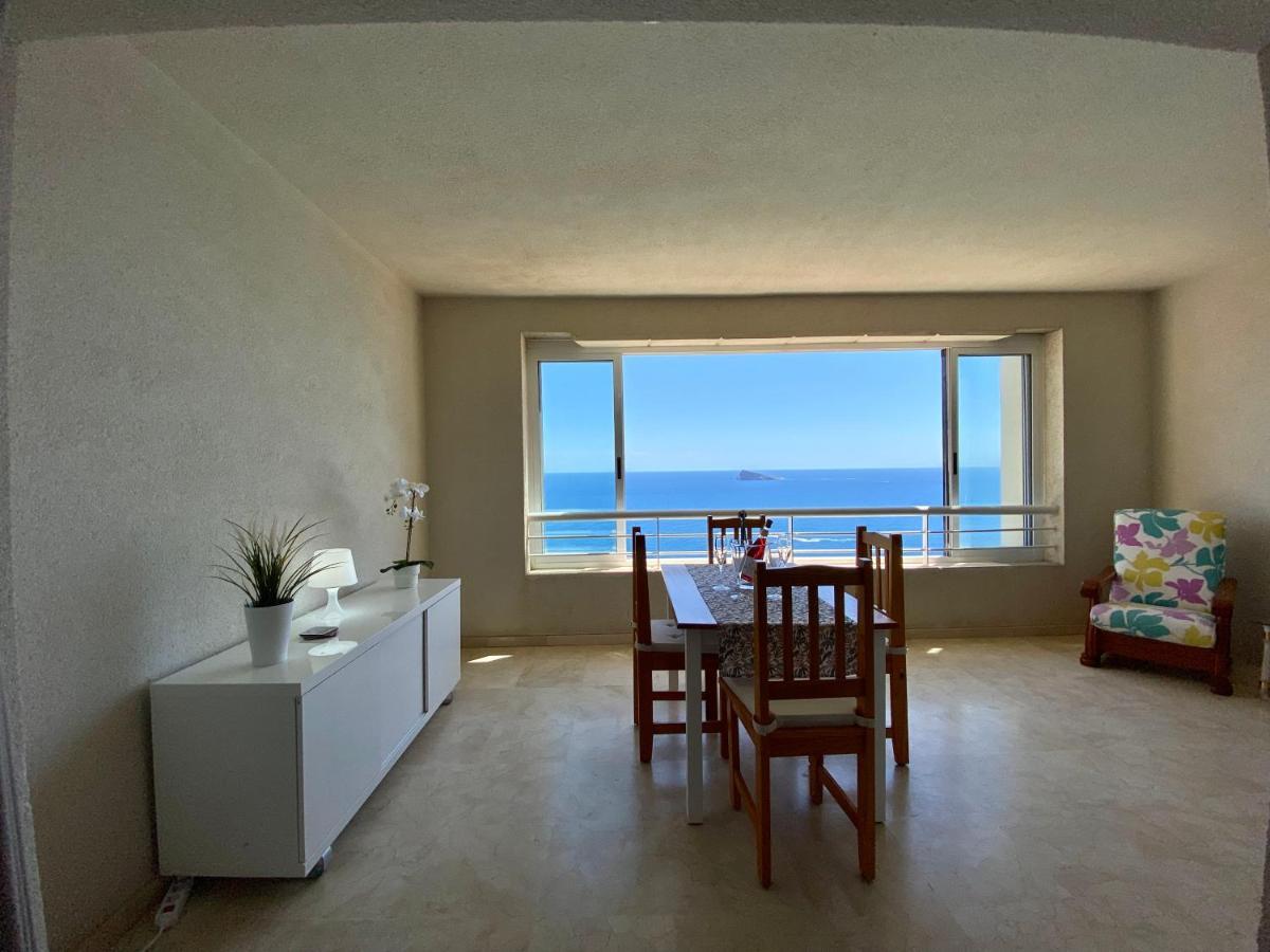 Apartamento Torre Levante, Primera Linea De Playa Benidorm Eksteriør bilde