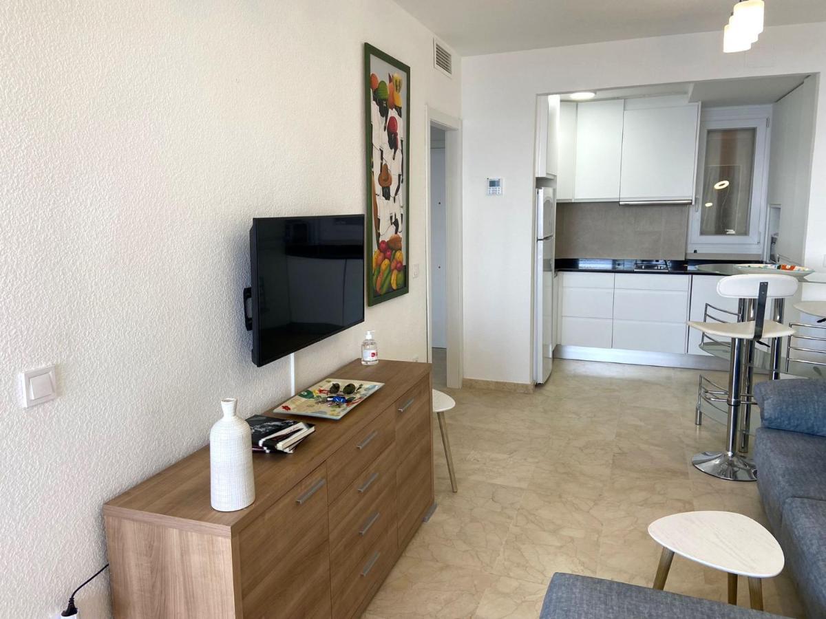 Apartamento Torre Levante, Primera Linea De Playa Benidorm Eksteriør bilde